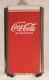 Drink Coca Cola In Bottles Red White Metal Napkin Dispenser