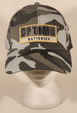 Optima Batteries Grey Camouflage Baseball Cap Hat
