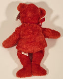 2001 Ty Beanie Babies Sizzle The Red Bear 8 1/2" Stuffed Beanie Plush Toy New with Tag