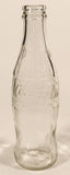 1970s Coca-Cola Classic Coke 10 Fl Oz. Embossed Clear Glass Bottle No Deposit No Return Not To Be Refilled