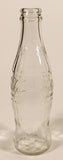 1970s Coca-Cola Classic Coke 10 Fl Oz. Embossed Clear Glass Bottle No Deposit No Return Not To Be Refilled
