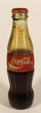 1990s Coca-Cola Classic Coke 237 mL Glass Bottle Partially
