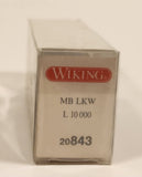 Wiking Mercedes-Benz LKW L 10000 Truck Dark Red Brown 1/87 Scale Die Cast Toy Car Vehicle New in Box