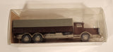 Wiking Mercedes-Benz LKW L 10000 Truck Dark Red Brown 1/87 Scale Die Cast Toy Car Vehicle New in Box