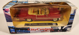 2004 New Ray City Cruiser Collection 1955 Cadillac Eldorado Convertible Red 1/43 Scale Die Cast Toy Car Vehicle New in Box