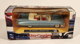 2004 New Ray City Cruiser Collection 1959 Cadillac Series 62 Convertible Blue 1/43 Scale Die Cast Toy Car Vehicle New in Box