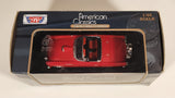2014 Motor Max American Classics 1956 Ford Thunderbird Convertible Red 1:43 Scale Die Cast Toy Car Vehicle New in Box