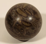 Bamboo Leaf Jasper Carved Polished 2 1/4" Sphere Ball