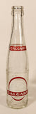 Vintage Calgary Brewing Co. Beer Mountains and Horseshoe Design 10 Fl. oz Clear Glass Bottle