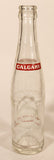 Vintage Calgary Brewing Co. Beer Mountains and Horseshoe Design 10 Fl. oz Clear Glass Bottle