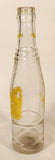 Vintage Nugrape "A Flavour You Can't Forget" 9 1/2" Tall 10 Fl oz Clear Glass Soda Pop Beverage Bottle