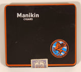 Vintage 1970s J. R. Freeman & Son Ltd Manikin Cigars Tin Metal Cigarette Case Holder