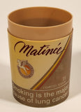 Rare Vintage Allan Ramsany and Company Matinee 25 Cigarettes Empty Cardboard and Plastic Can No Lid