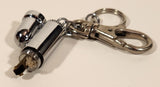 Metal Bullet Cigarette Lighter Clip On Keychain