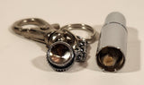 Metal Bullet Cigarette Lighter Clip On Keychain