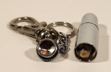 Metal Bullet Cigarette Lighter Clip On Keychain