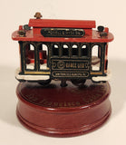 JEC South San Francisco Powell & Hyde Sts. San Francisco Municipal Railway Cable Car Turn Table City By The Bay California U.S.A. Wood Music Box
