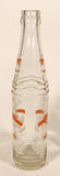 Vintage Genuine Hires Root Beer 10 Fl Oz Clear Glass Beverage Bottle