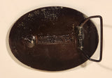 F.A.C.T.S. Oil Tools Ltd. Leduc Alberta Oval 3" x 4 Metal Belt Buckle