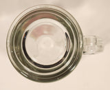 Libbey NHL Calgary Flames Ice Hockey Team Logo 5 1/2" Tall Glass Beer Mug Cup
