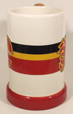 Houston Harvest NHL Calgary Flames Ice Hockey Team Logo 6 1/8" Embossed Ceramic Coffee Mug Cup New with Tags