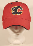 '47 Twins NHL Calgary Flames Ice Hockey Team Red Baseball Cap Hat OSFA Adjustable