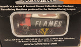 2002 White Rose Collectibles NHL Calgary Flames Zamboni 1/50 Scale Die Cast Toy Vehicle New in Box