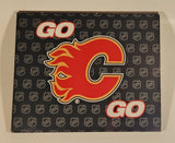 NHL Calgary Flames Go Flames Go 9 3/4" x 11 3/4" Wood Wall Plaque Poster