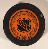 Trench Mfg NHL Vancouver Canucks Ice Hockey Puck Autographed By Kirk McLean