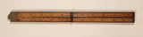 Vintage Lufkin No. 781 Warranted Box 24" Wood Folding Ruler Measure