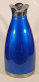 Stainless Steel Blue 11" Thermal Water Pitcher Jug