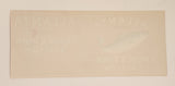 Very Rare Vintage Atlanta Brand Choice Pink Salmon 4 1/4" x 9 3/4" Can Label