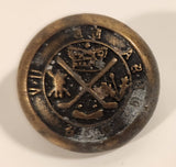 Vintage Royal Blackheath Golf Club London England 3/4" Silver Metal Button