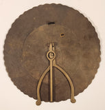 Vintage Brass Metal Perpetual Rotating Disc Calendar Made in India