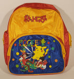 1990s Pokemon Pocket Monsters Ash, Brock, Pikachu, Oddish, Eevee, Jigglypuff, Electrode Backpack New in Bag