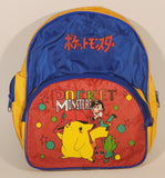 1990s Pokemon Pocket Monsters Ash, Pikachu, Oddish, Jigglypuff, Eevee Backpack New in Bag