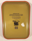 1991 Coca Cola Norman Rockwell Barefoot Boy 10 1/4" x 13 3/4" Metal Beverage Serving Tray