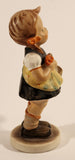 Vintage 1962 Hummel 98/0 "Sister" Girl with Flowers and Basket 5 1/4" Porcelain Figurine Made in West German