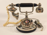 Vintage French Style Petite Telephone Series Fragonard Like Man and Woman Rotary Phone