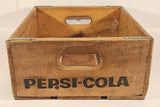 Vintage Gaco Tufbilt Box Drink Pepsi Cola 24 Bottle Wood Carrying Crate