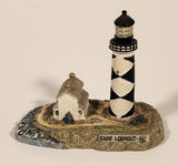 Cape Lookout North Carolina Lighthouse 3 1/8" Resin Ornament