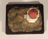 Oneida Studio's Peggy's Cove Nova Scotia Canada Lighthouse 6 3/4" Resin Ornament on Wood Base