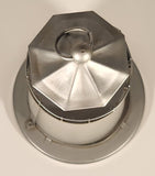 Frosted Glass Lighthouse 9 1/4" Metal Candle Holder Lamp Light