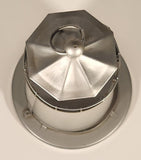 Frosted Glass Lighthouse 9 1/4" Metal Candle Holder Lamp Light