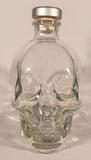 Crystal Head Vodka Skull Shaped 750 mL 7 1/4" Glass Bottle with Ceramic Cork Lid