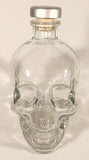 Crystal Head Vodka Skull Shaped 750 mL 7 1/4" Glass Bottle with Ceramic Cork Lid