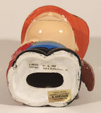 Vintage 1971 United Features Syndicate Peanuts Linus Baseball Player with Glove Hat and Blanket 5 1/2" Ceramic Coin Bank
