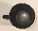 Vintage 1970 Thermo Serv NHL Hockey Team Logos 4" Black Plastic Coffee Mug Cup