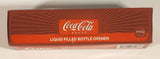 Coca Cola Liquid Filled Bottle Shaped Bottle Opener In Box