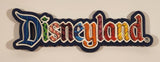 Disneyland 3D Textured Colorful Rubber Fridge Magnet
